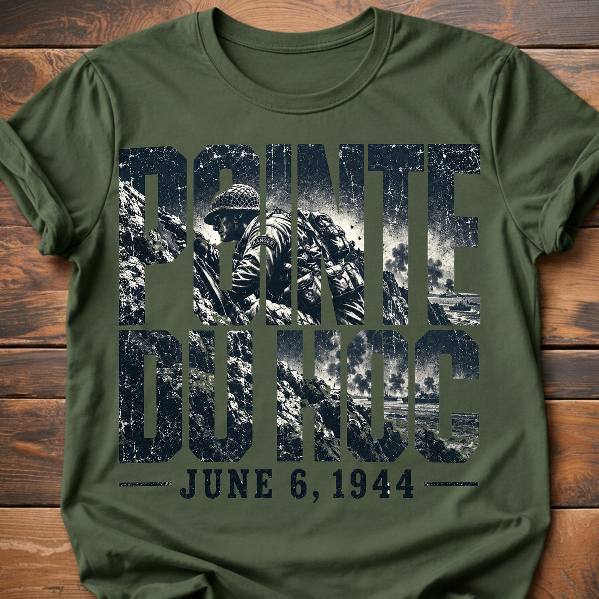 Pointe Du Hoc June 6 T-Shirt