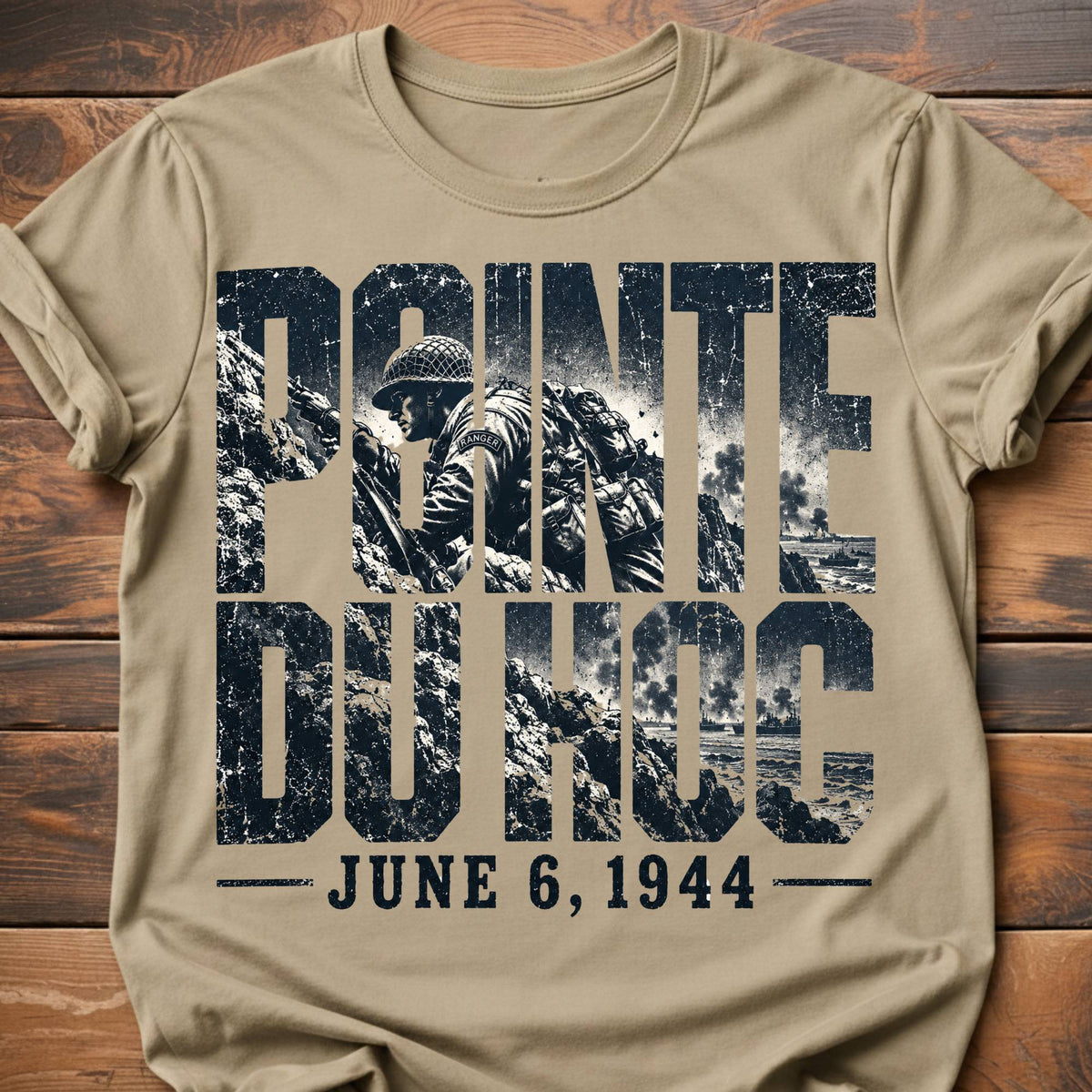 Pointe Du Hoc June 6 T-Shirt