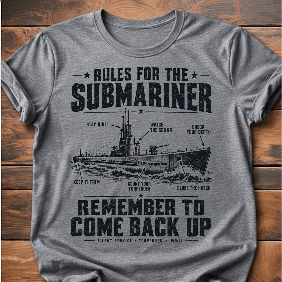Rules For The Submariner T-Shirt