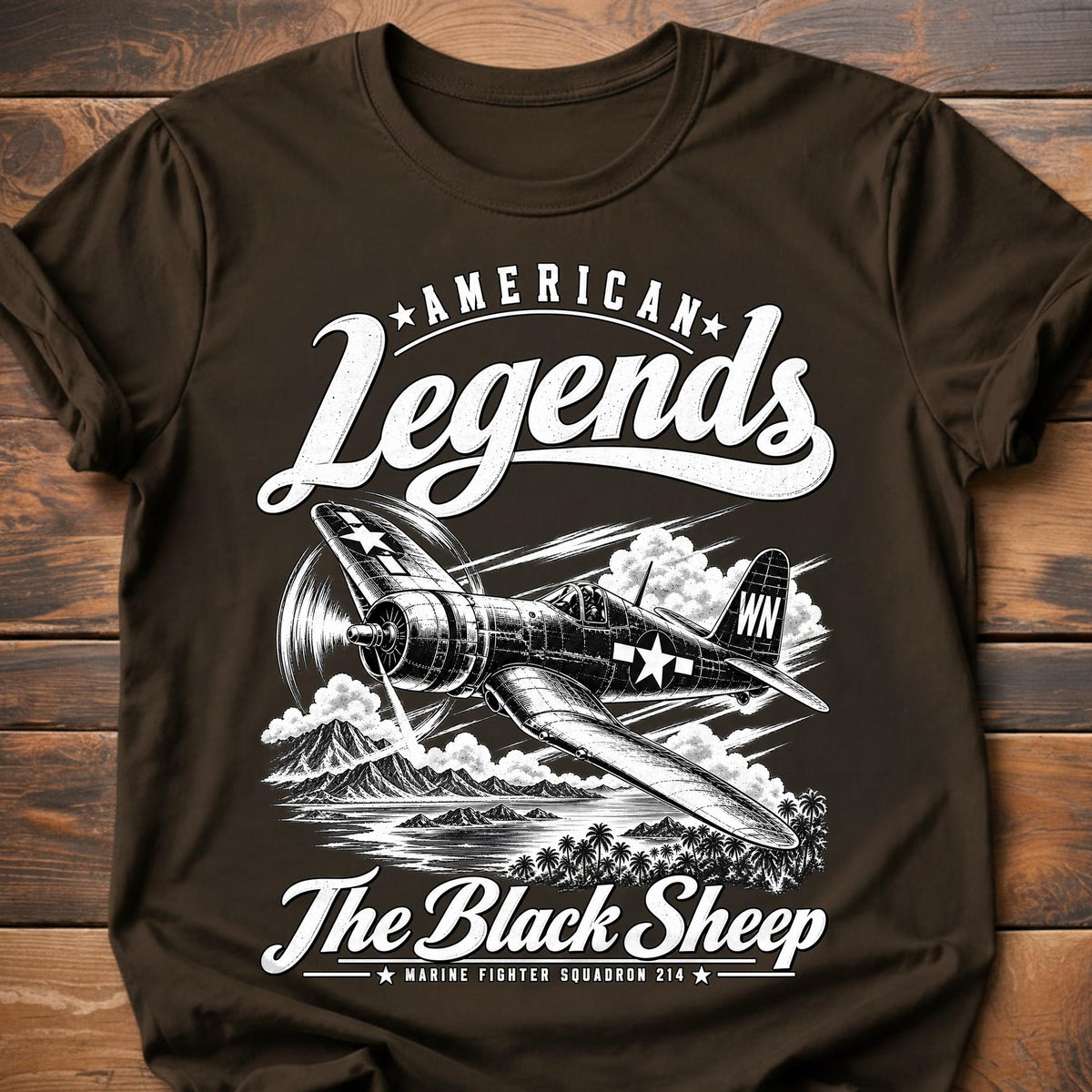 The Black Sheep T-Shirt - Dark Chocolate