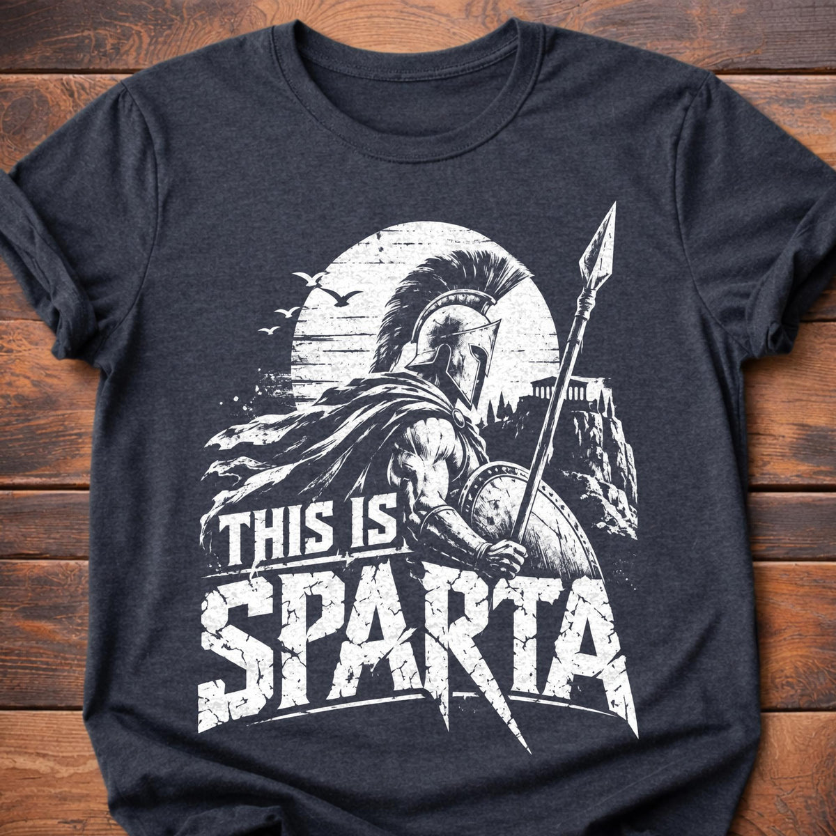This Is Sparta T-Shirt - Dark Heather