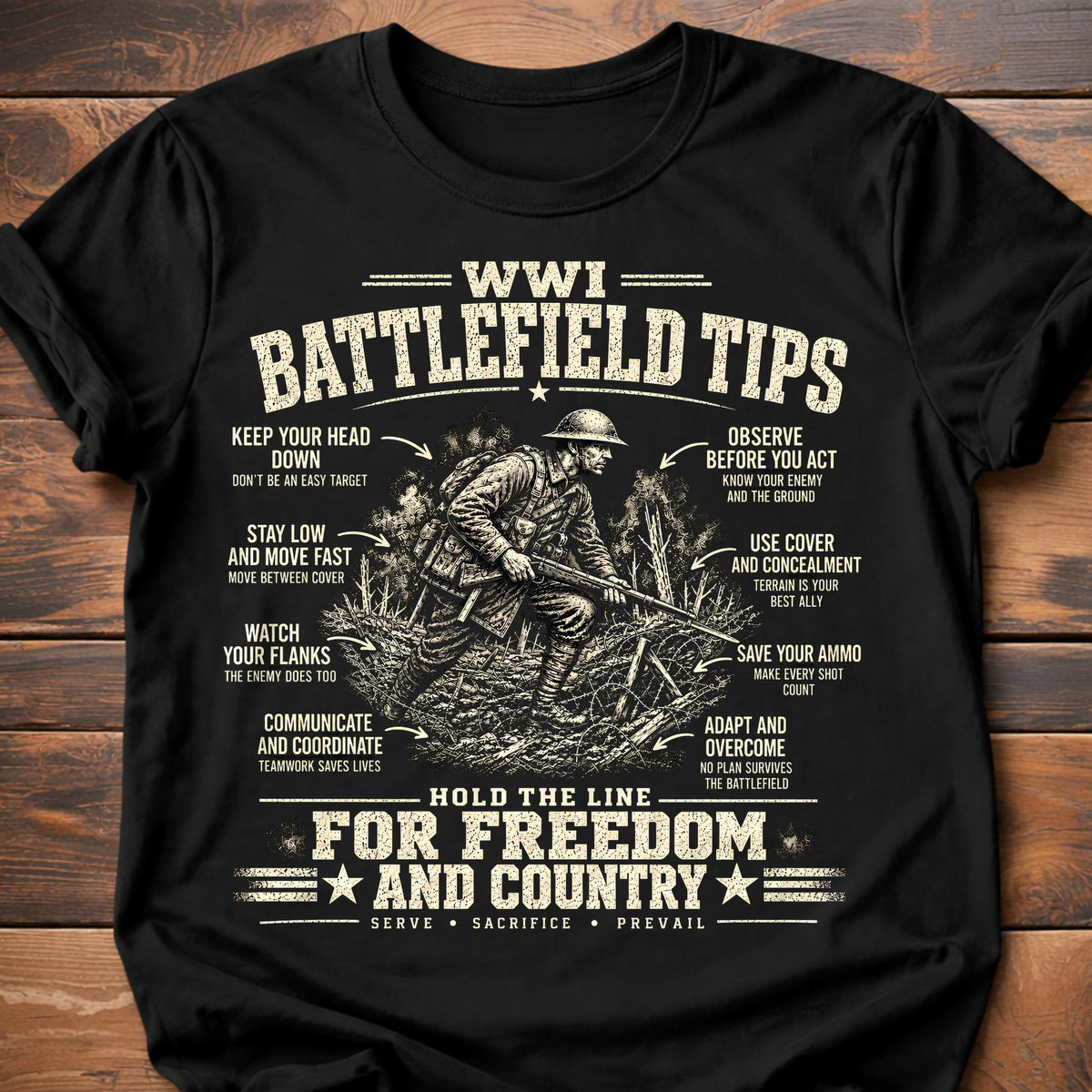 WWI Battlefield Tips T-Shirt