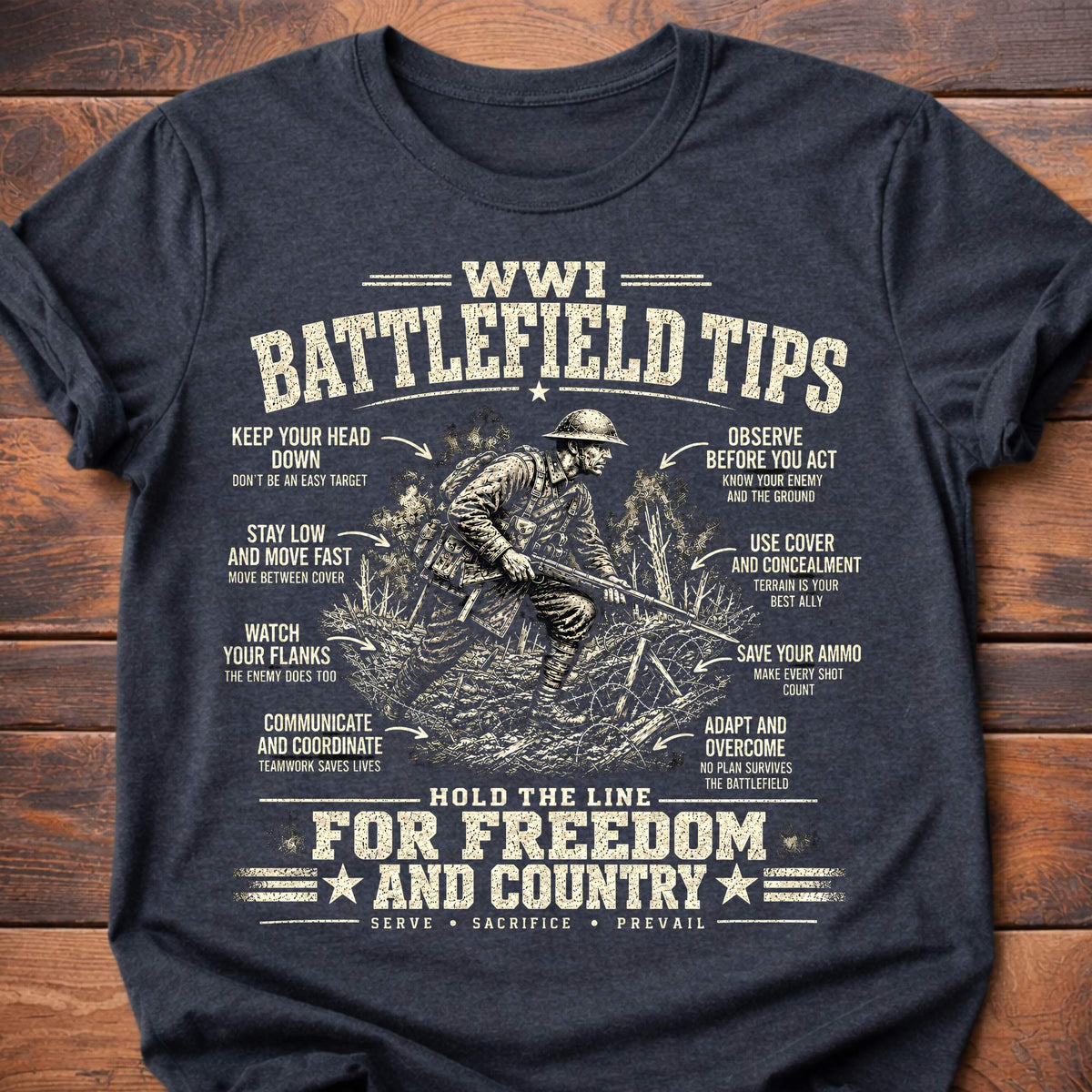 WWI Battlefield Tips T-Shirt