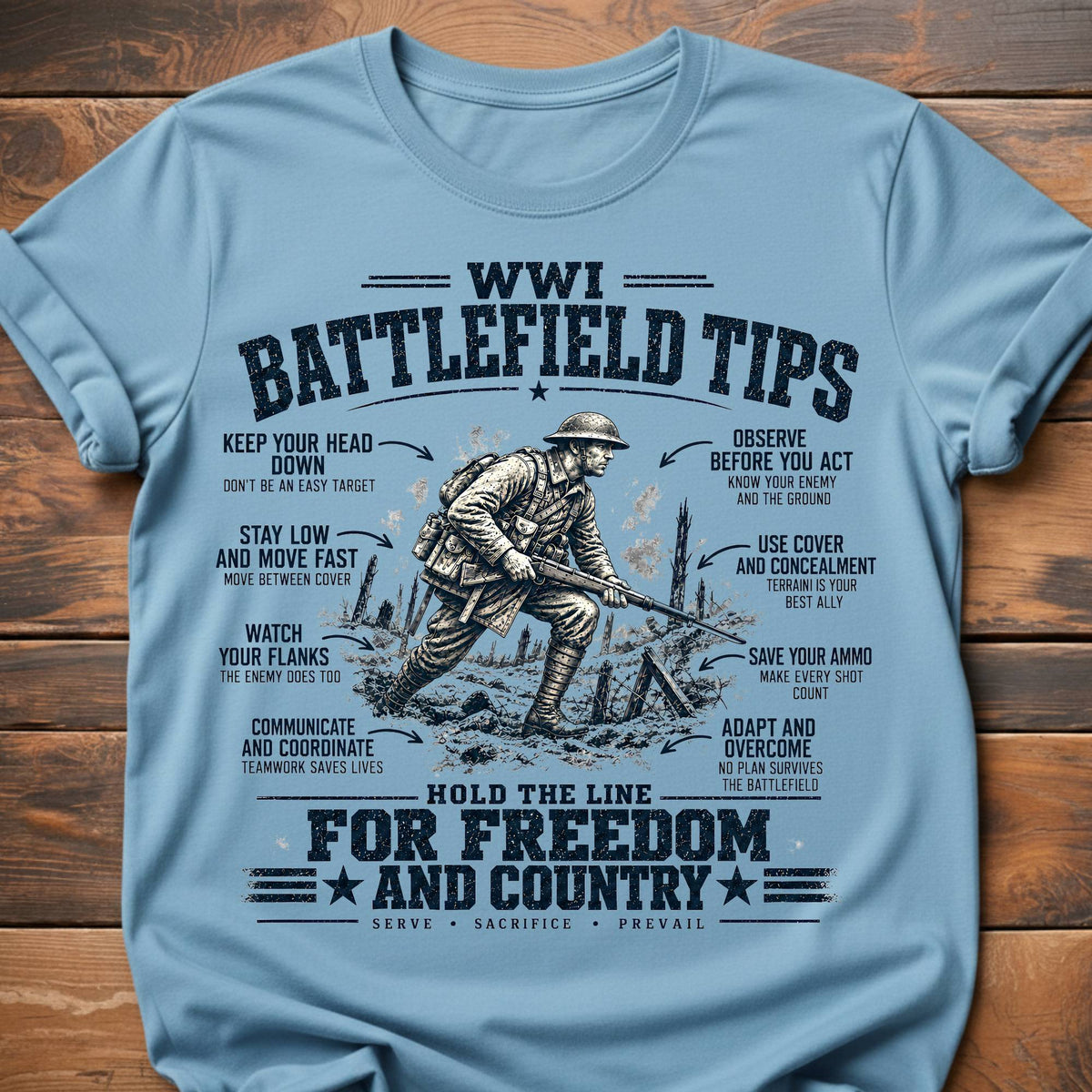 WWI Battlefield Tips T-Shirt