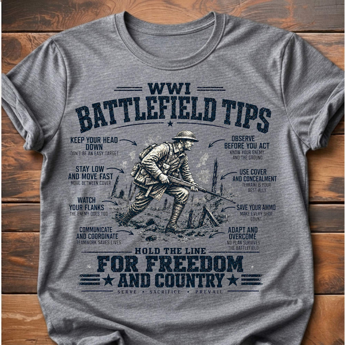 WWI Battlefield Tips T-Shirt