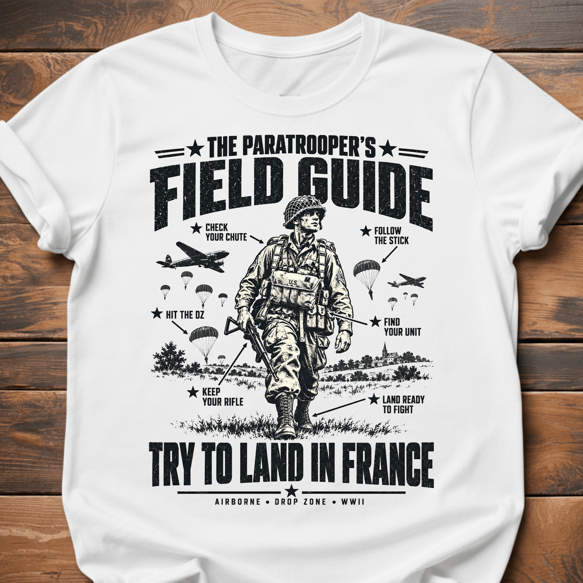 The Paratroopers Field Guide T-Shirt