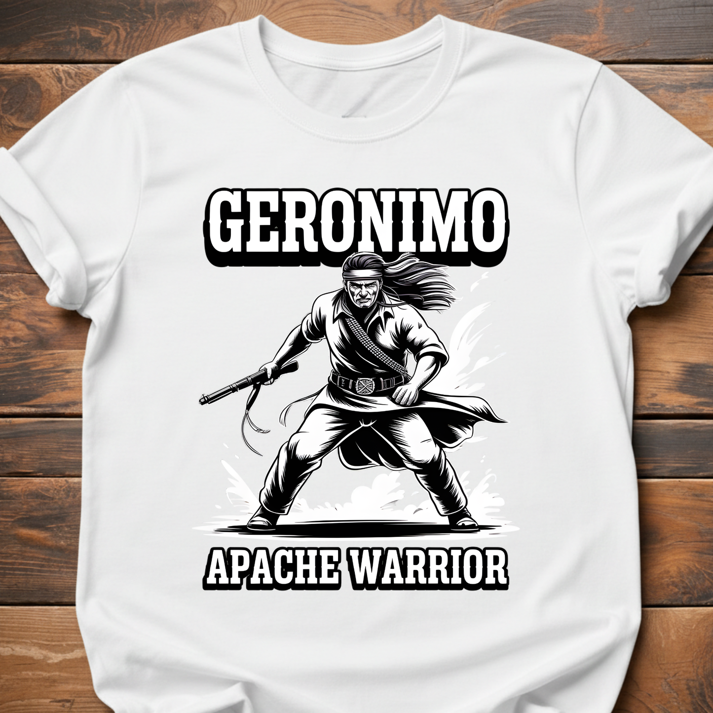 Geronimo Apache Warrior T-Shirt