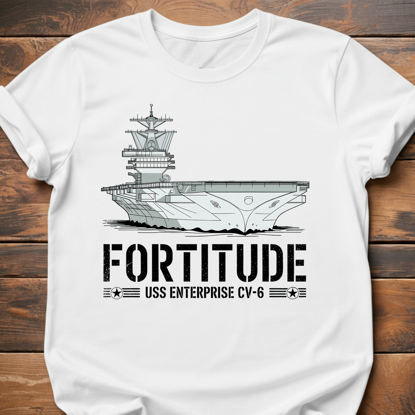 Fortitude USS Enterprise T-Shirt