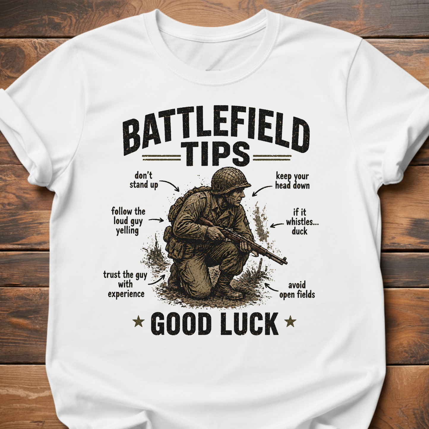Battlefield Tips T-Shirt