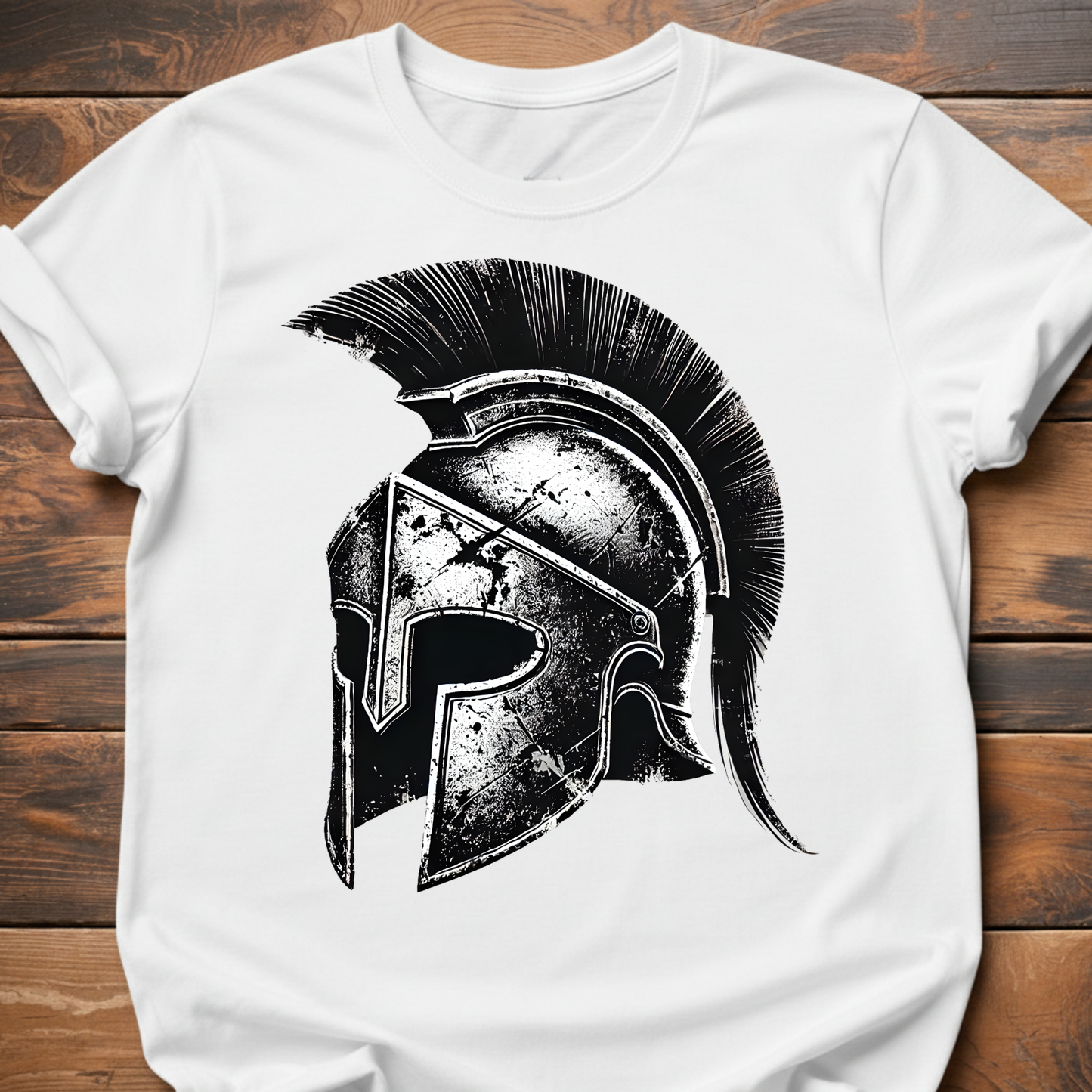 Greek Warrior Helmet T-Shirt