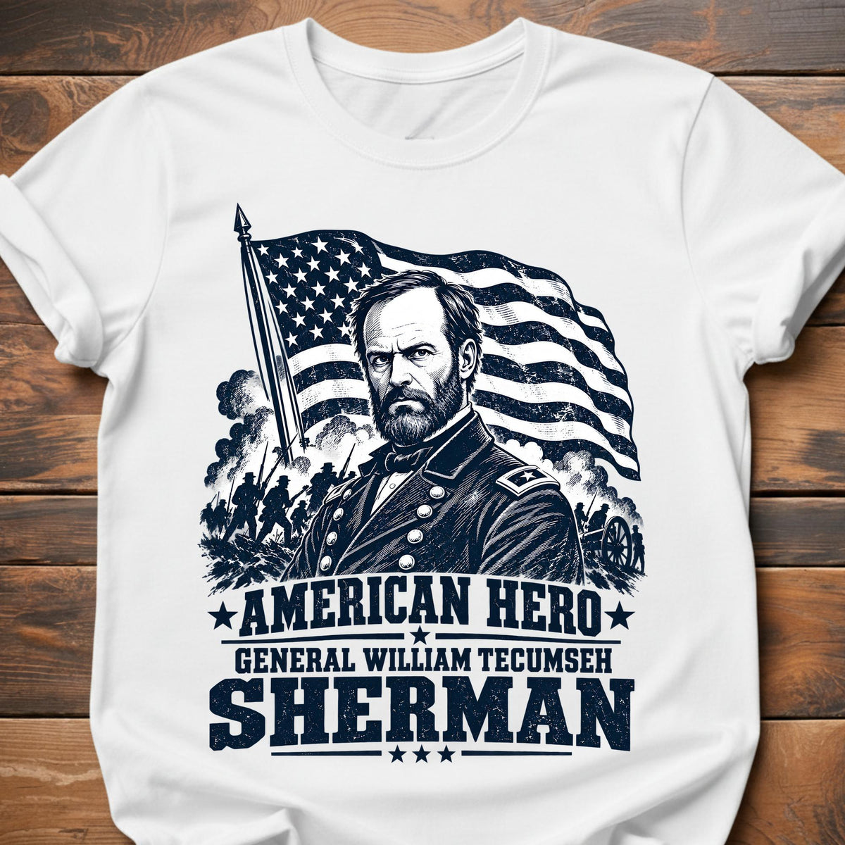 William Tecumseh Sherman T-Shirt - White
