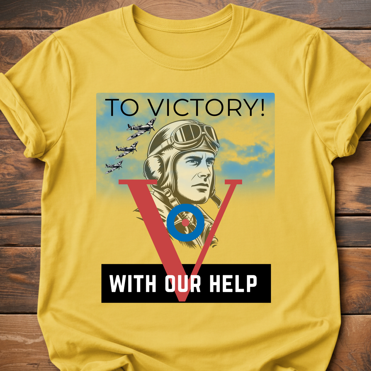 To Victory With Our Help T-Shirt