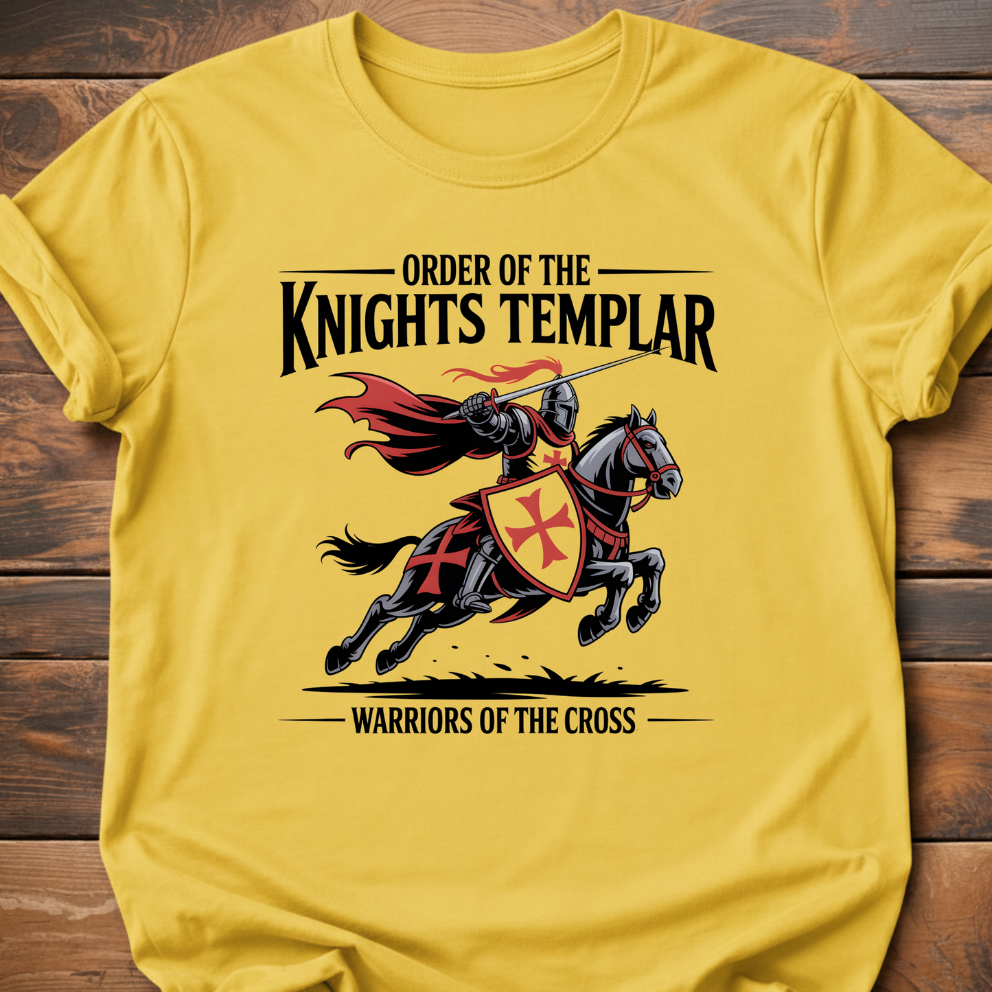 Order of the Knights Templar Warriors of the Cross T-Shirt