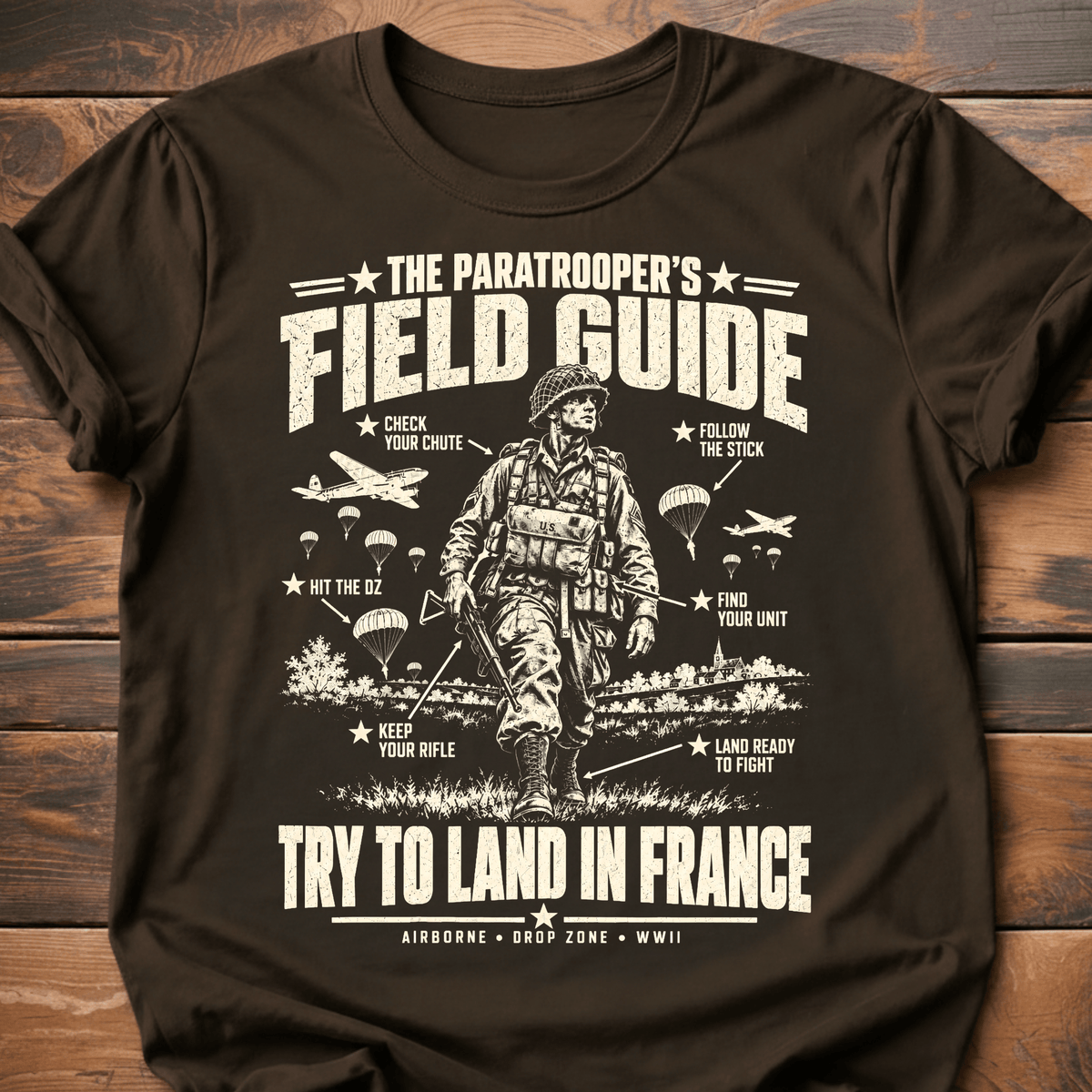 The Paratroopers Field Guide T-Shirt