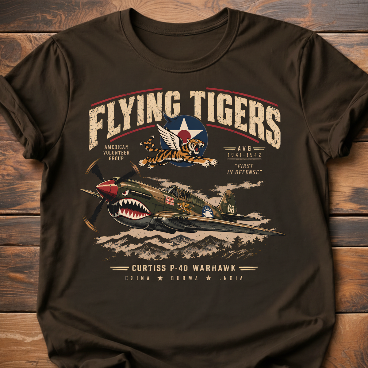Flying Tigers Graphic T-Shirt