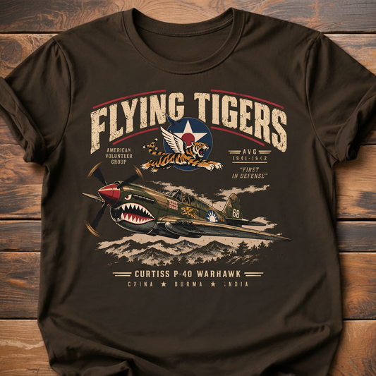 Flying Tigers Graphic T-Shirt