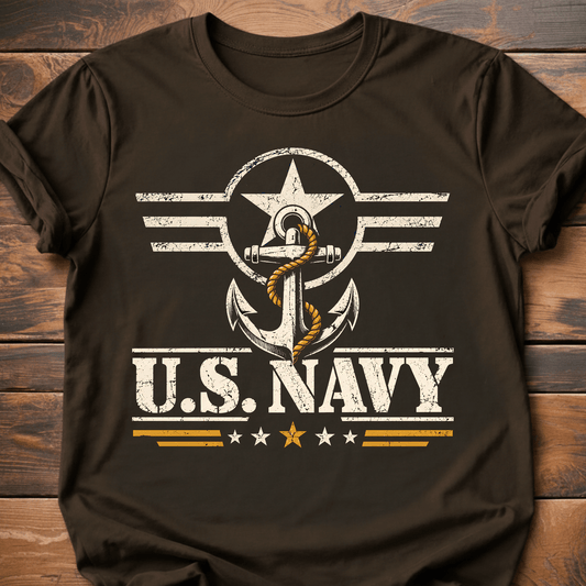 US Navy Anchor T-Shirt