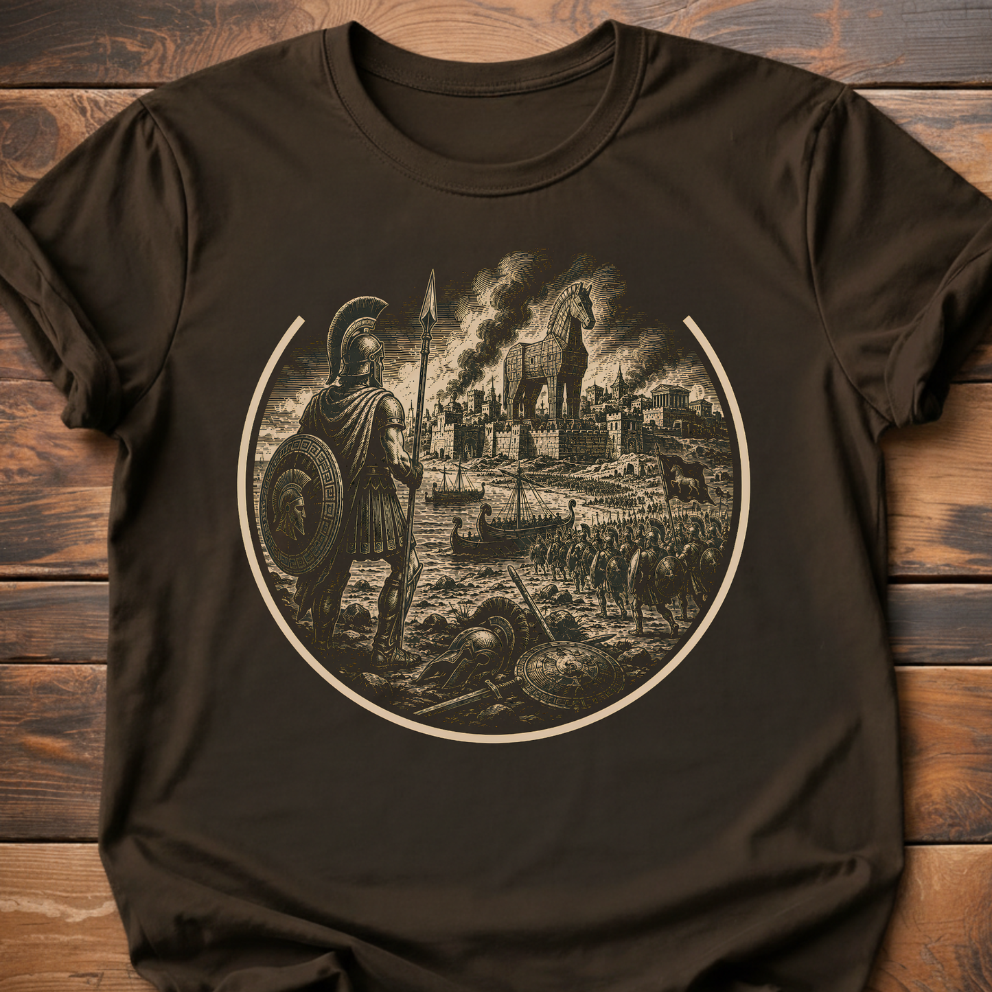 Fields of Valor Trojan War T-Shirt