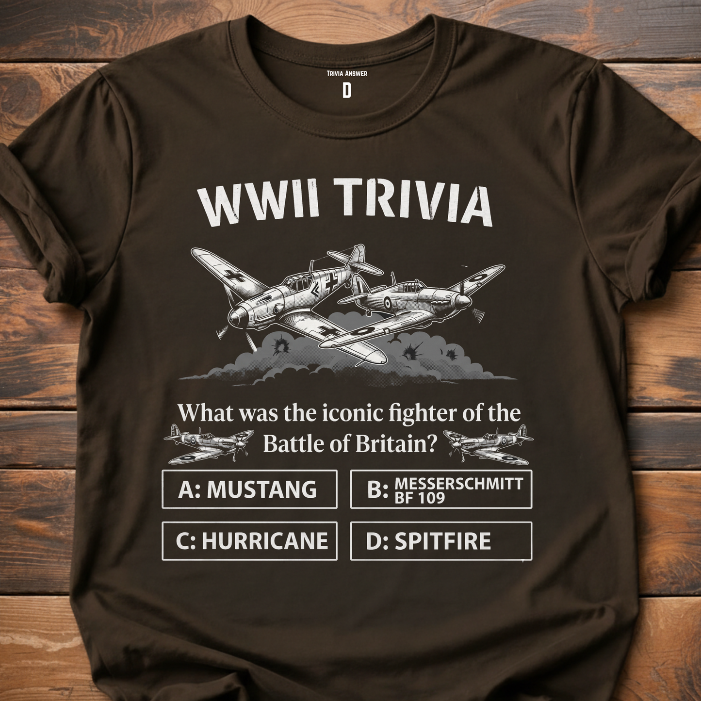 WW2 Triva Battle of Brittain T-Shirt