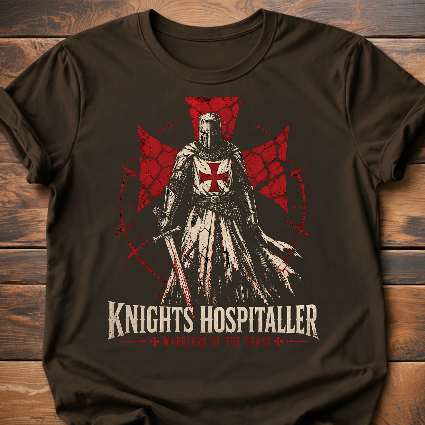 Knights Hospitaller Warriors of the Cross T-Shirt