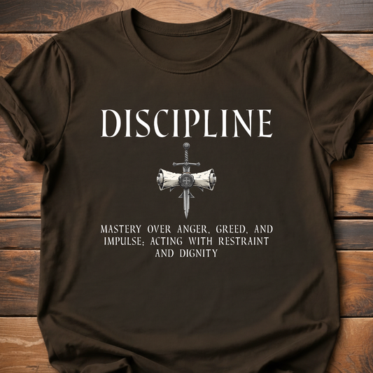 Virtues of Chivalry Discipline T-Shirt