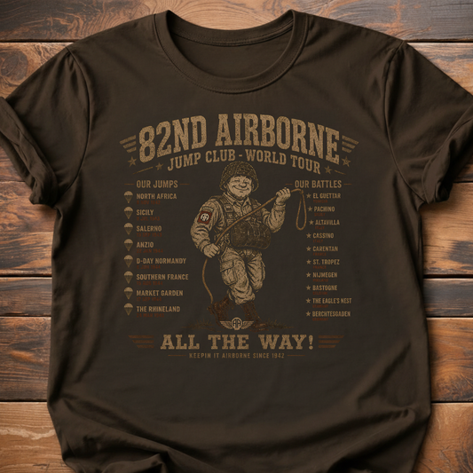 82nd Airborne World Tour T-Shirt