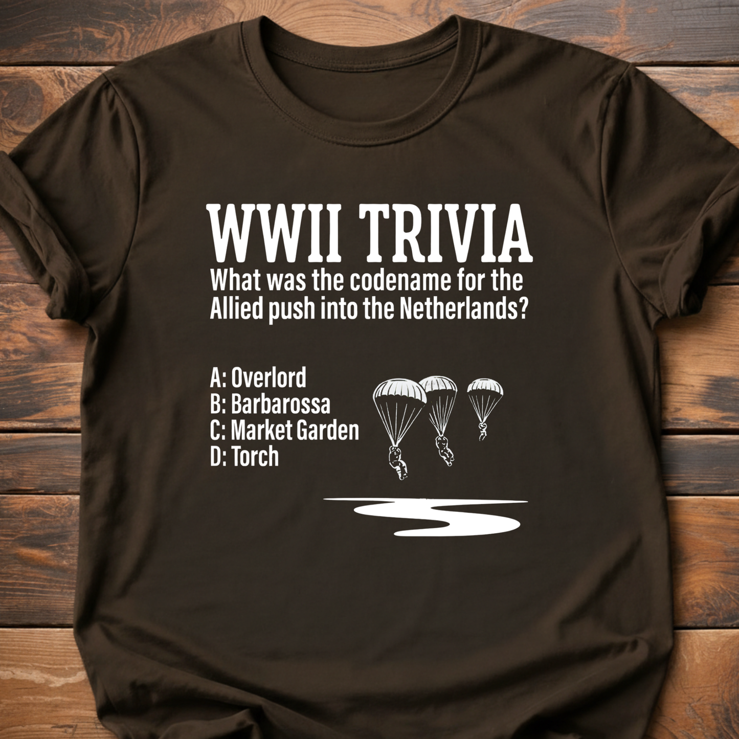 WWII Trivia Netherlands T-Shirt
