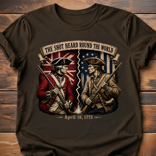Shot Heard Around The World T-Shirt
