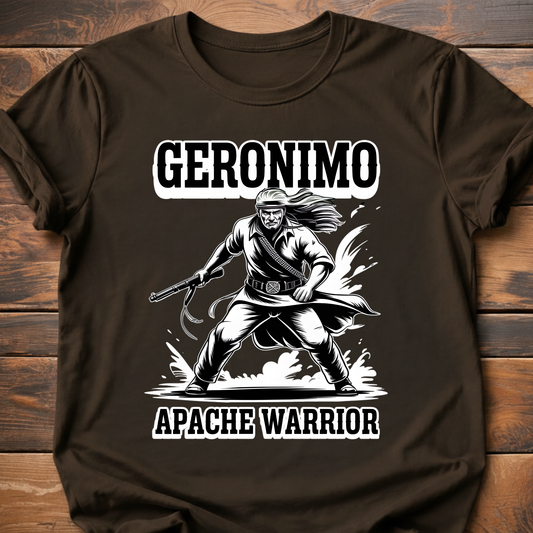 Geronimo Apache Warrior T-Shirt