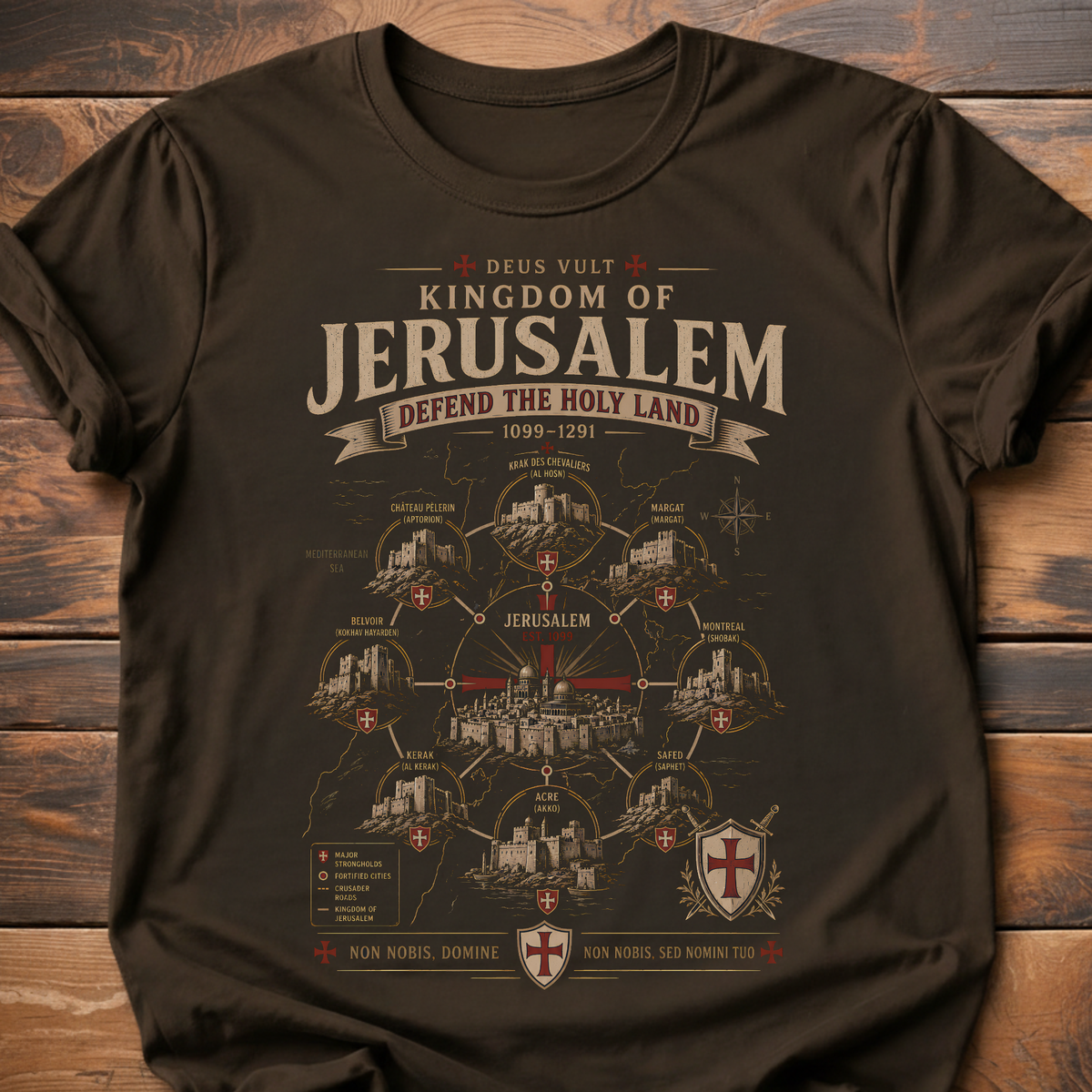 Kingdom Of Jerusalem T-Shirt