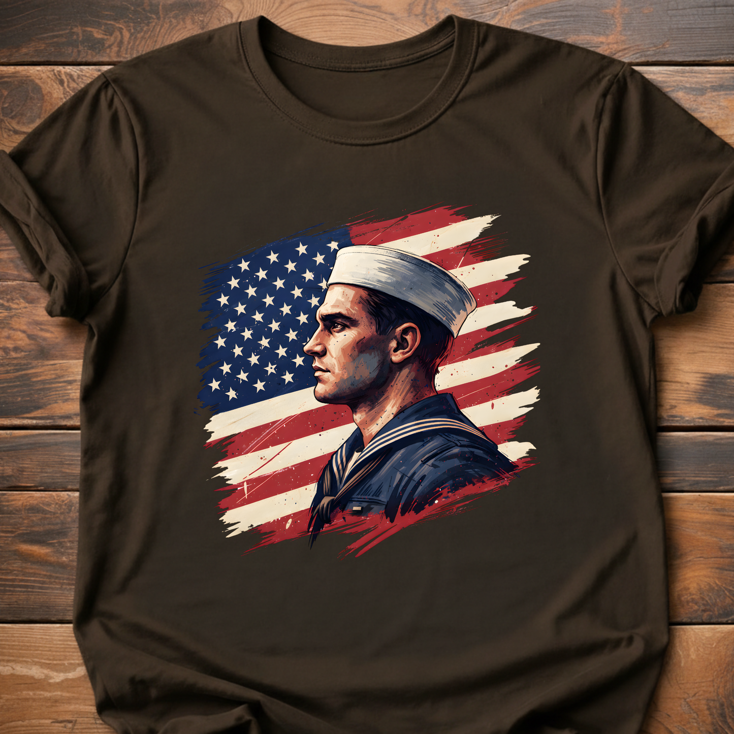 WWII US Sailor Flag T-Shirt