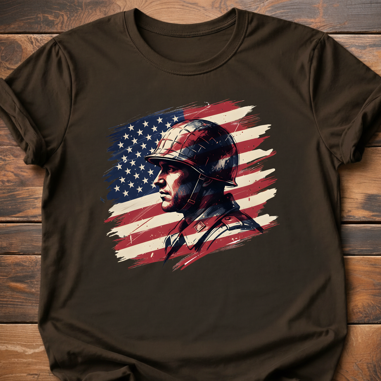 WWII US Soldier Flag T-Shirt