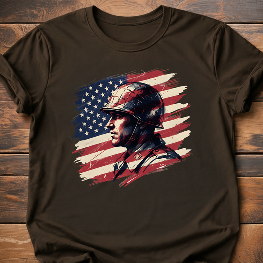 WWII US Soldier Flag T-Shirt