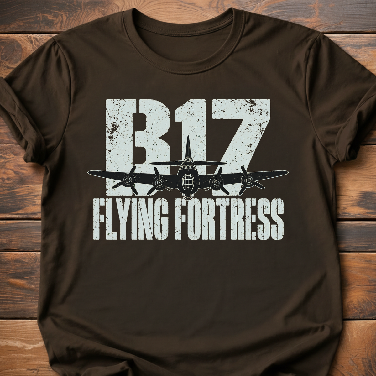 B17 Flying Fortress Silhouette T-Shirt