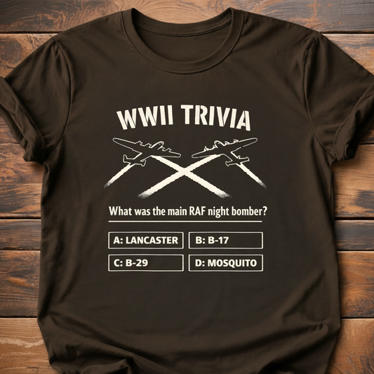 WWII Trivia RAF Question T-Shirt