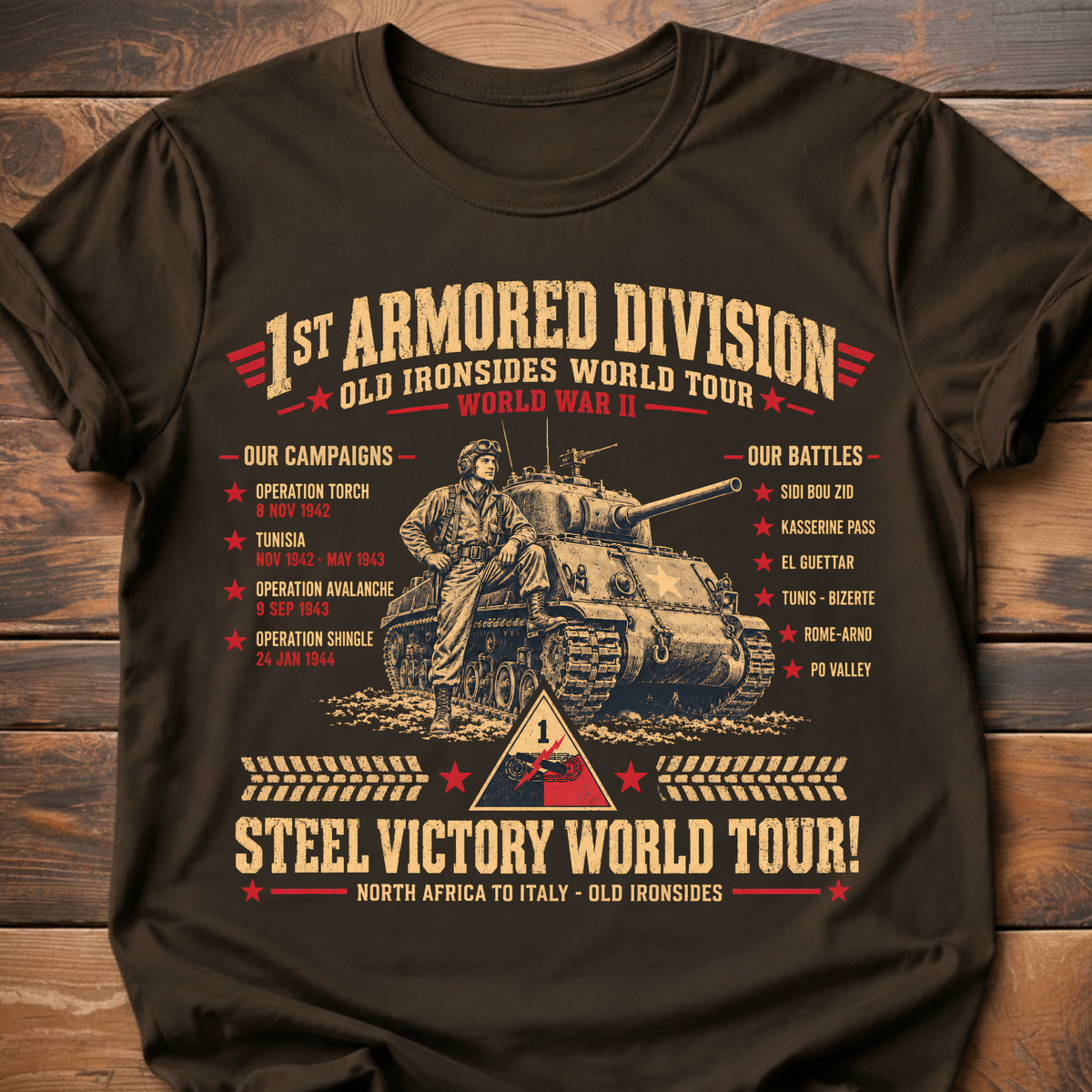 1st Armored Division T-Shirt