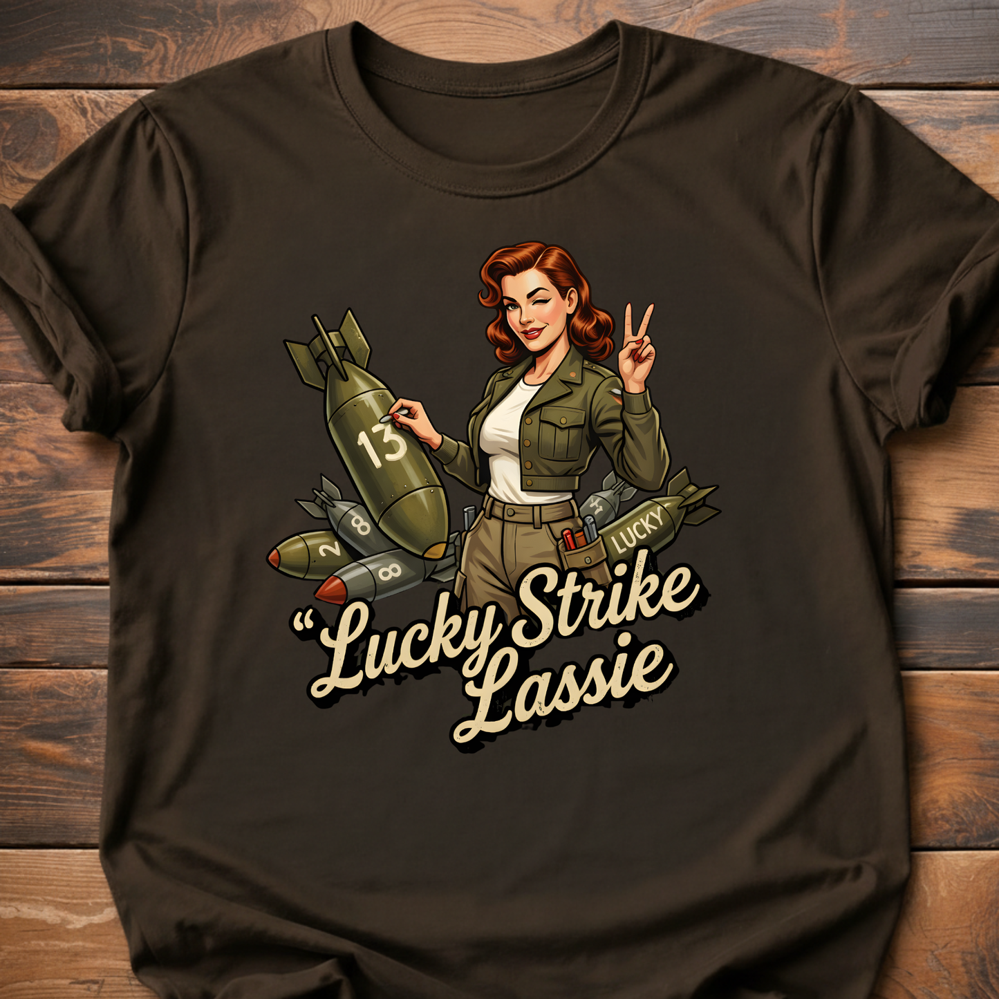 Lucky Strike Lassies T-Shirt