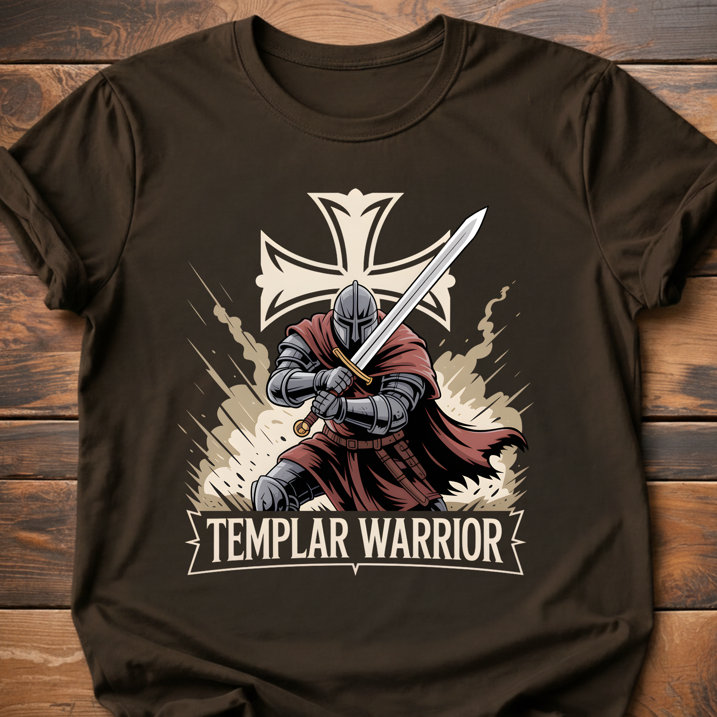 Templar Warrior Graphic T-Shirt