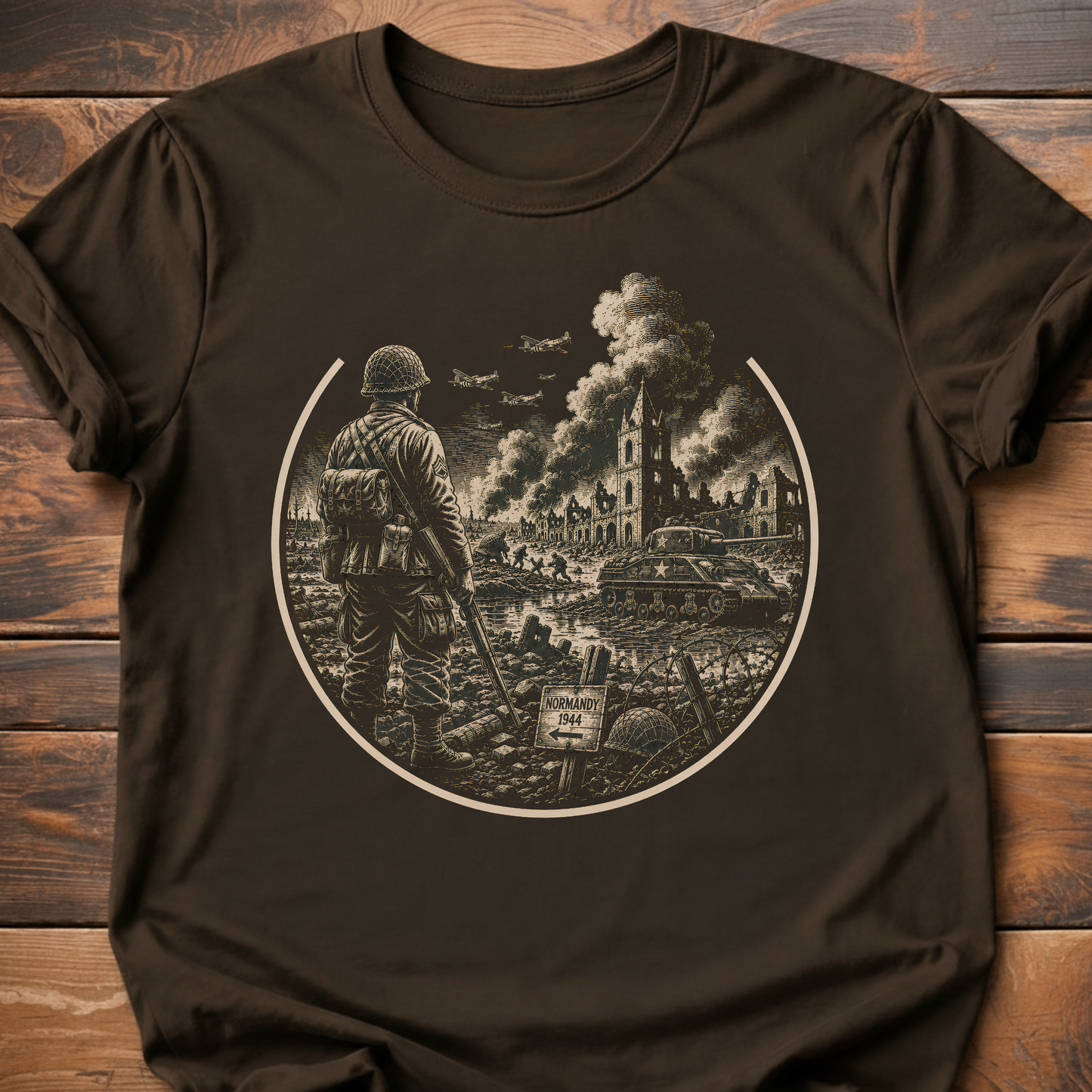 Fields of Valor Normandy T-Shirt