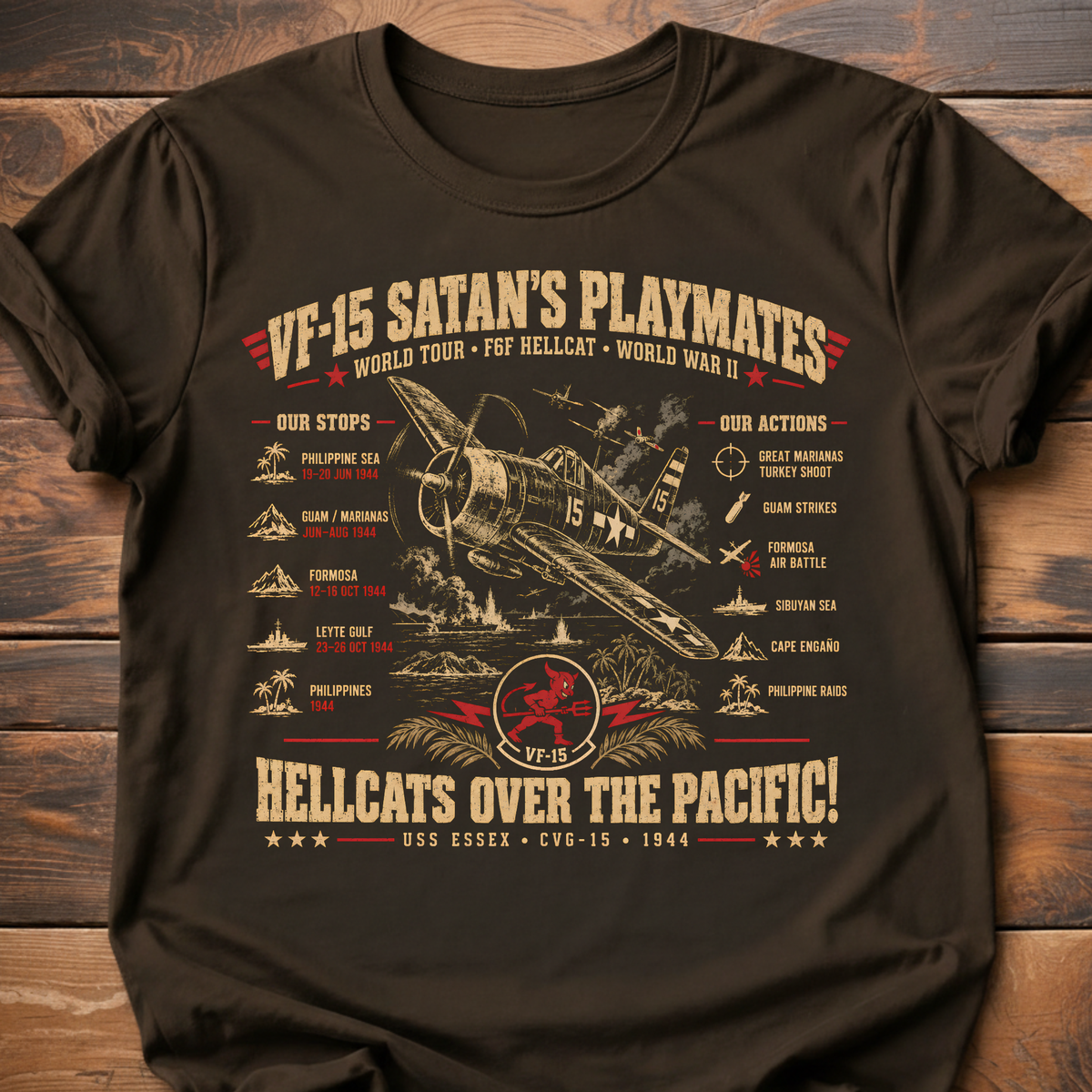 Vf15 Satan's Playmates T-Shirt