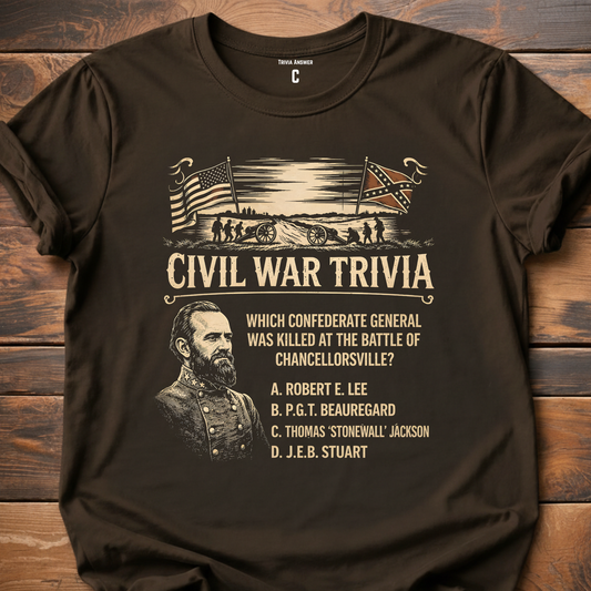 Civil War Trivia Chancellorsville T-Shirt