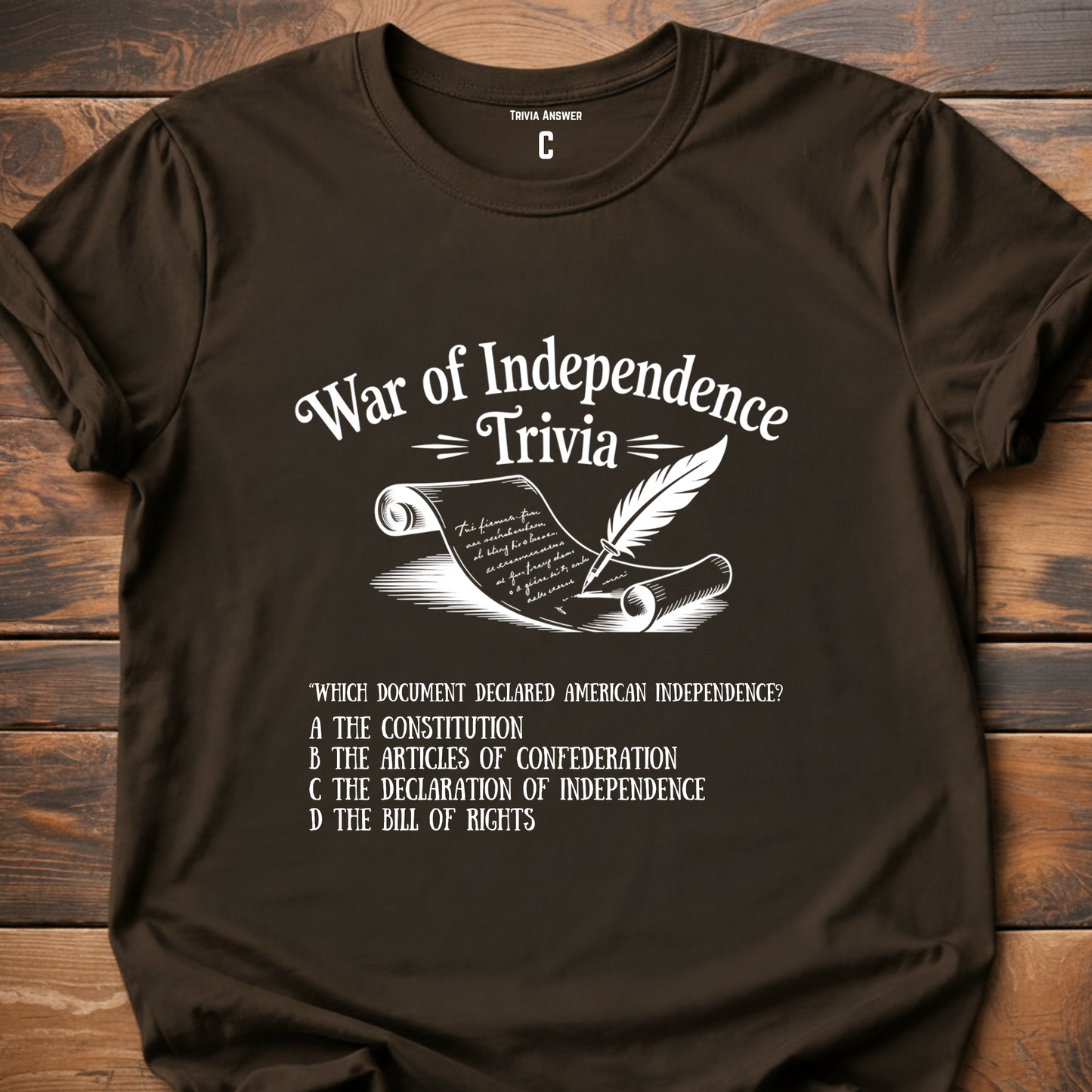 War of Independence Trivia T-Shirt
