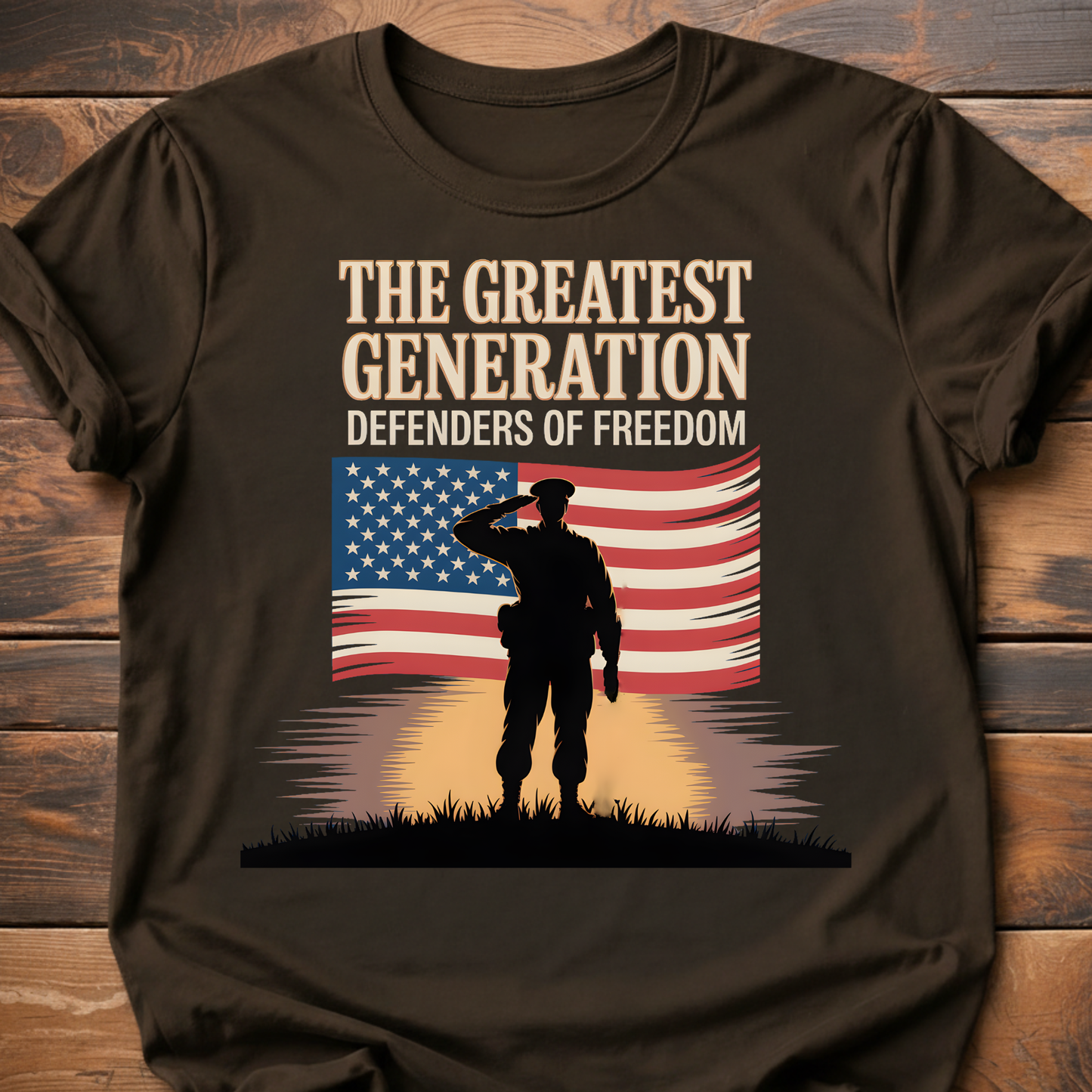 Greatest Generation Flag T-Shirt