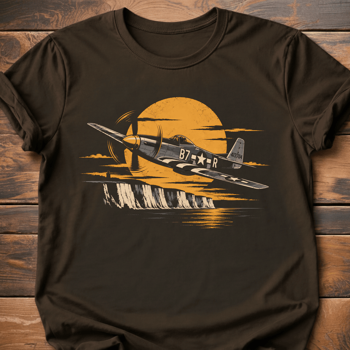 Mustang Over Dover T-Shirt