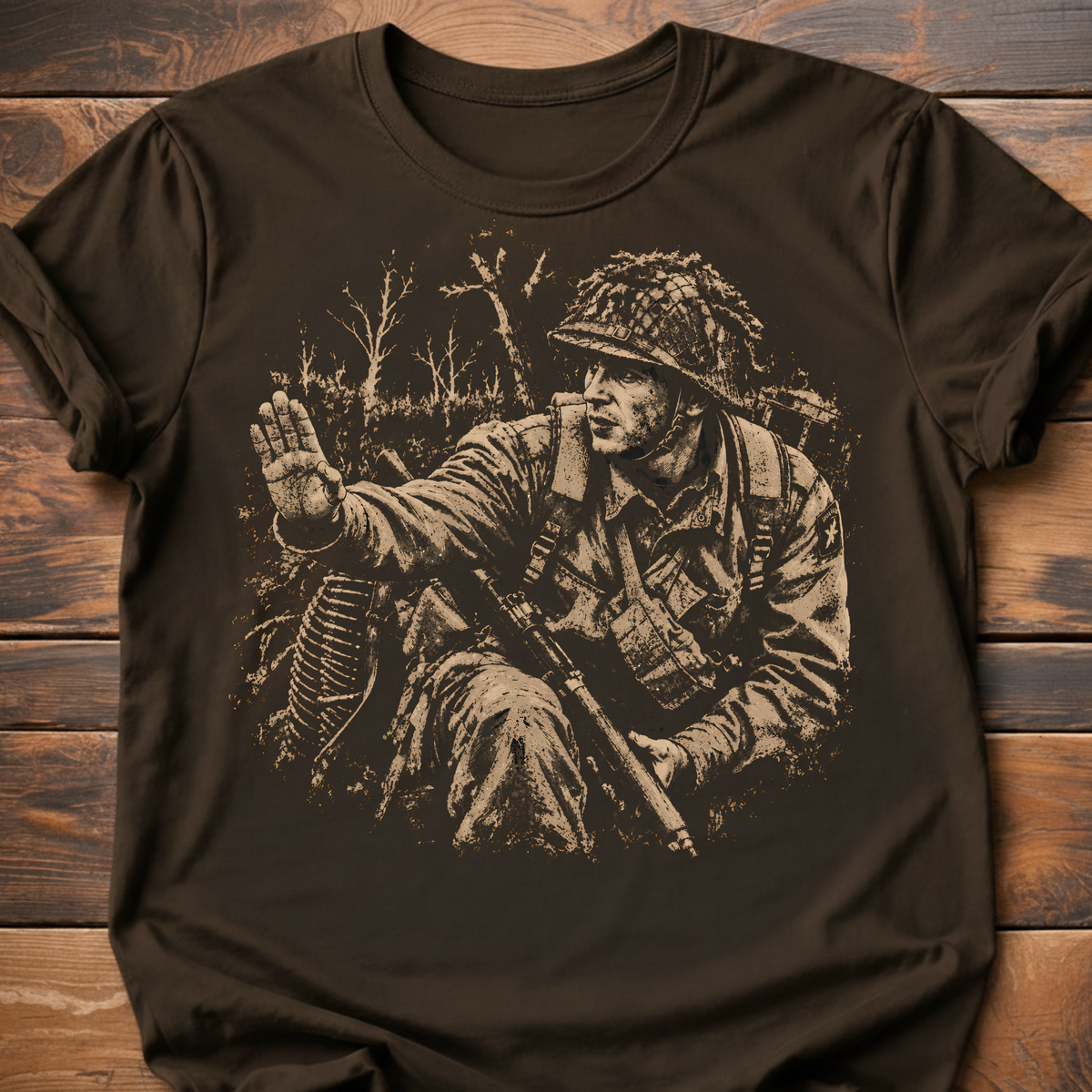 101st Airborne In Combat T-Shirt