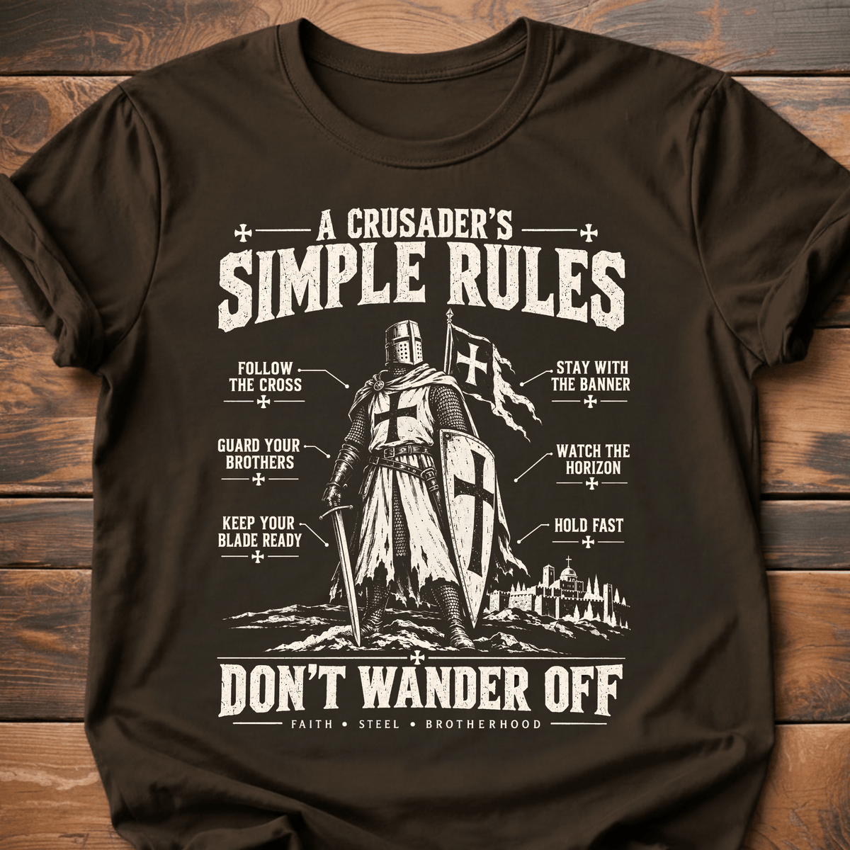 The Crusaders Simple Rules T-Shirt
