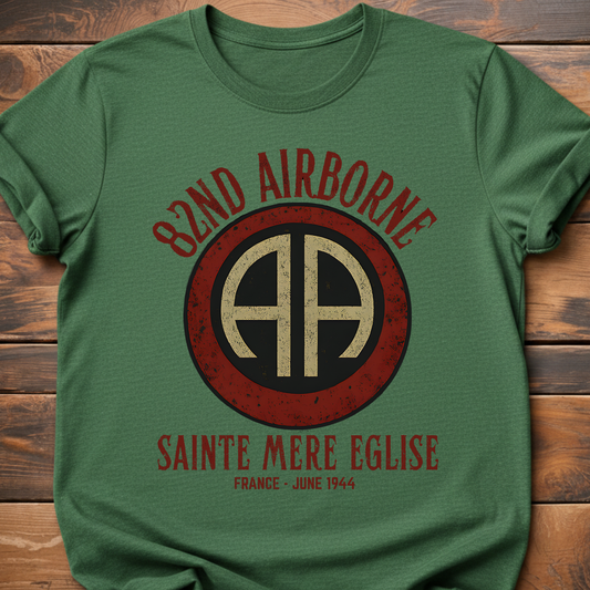 82nd Airborne Sainte-Mère-Église, T-Shirt