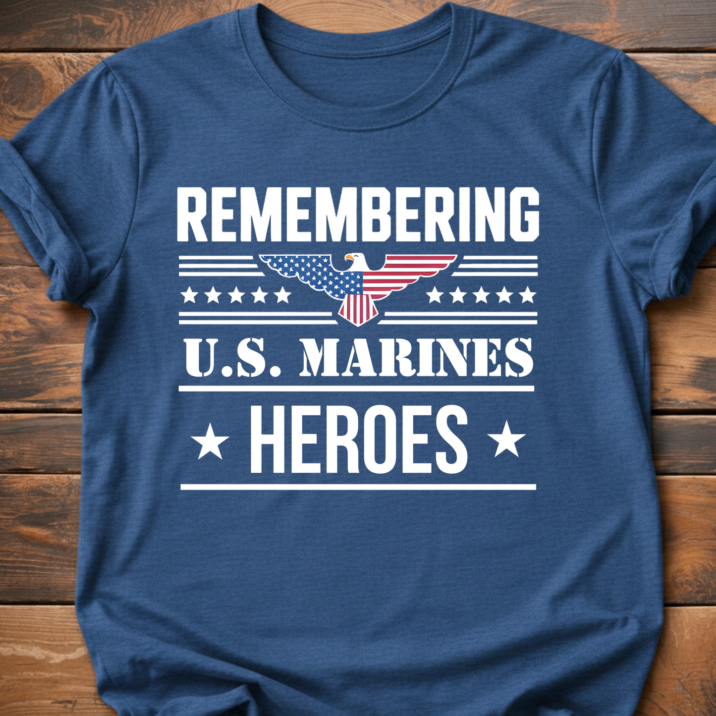 Remembering US Marines T-Shirt
