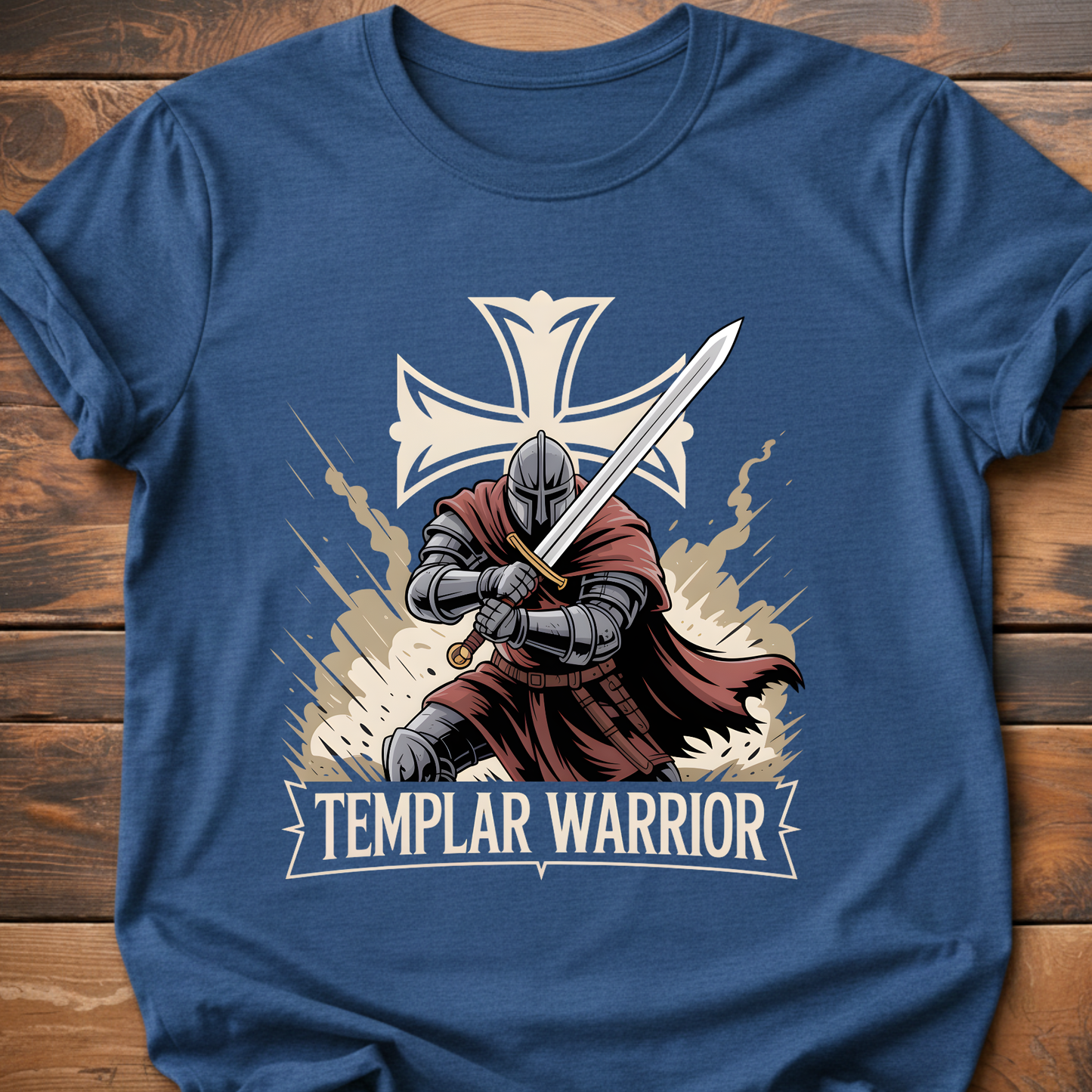 Templar Warrior Graphic T-Shirt