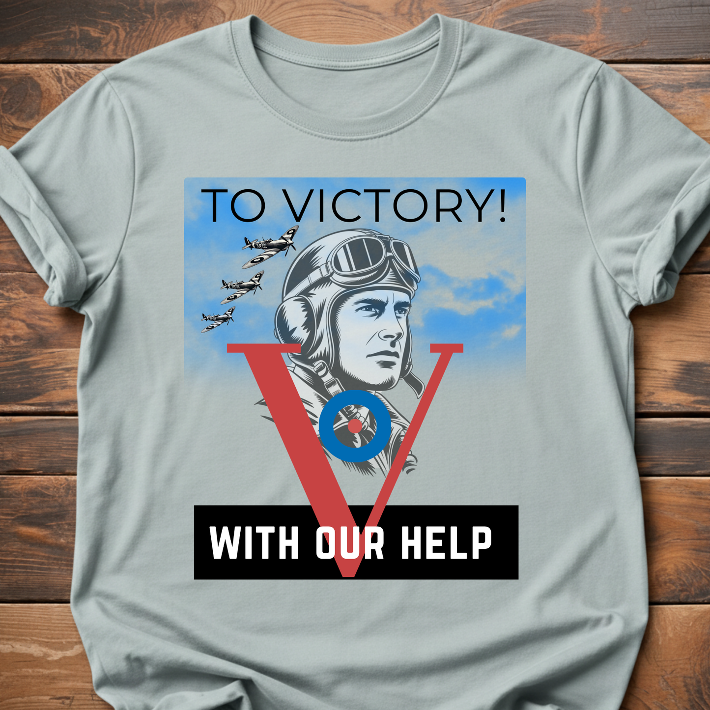 To Victory With Our Help T-Shirt